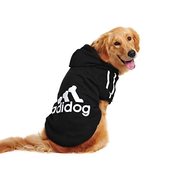 Adidog Pet Clothes For Big Dogs- Sports Theme- For big dogs