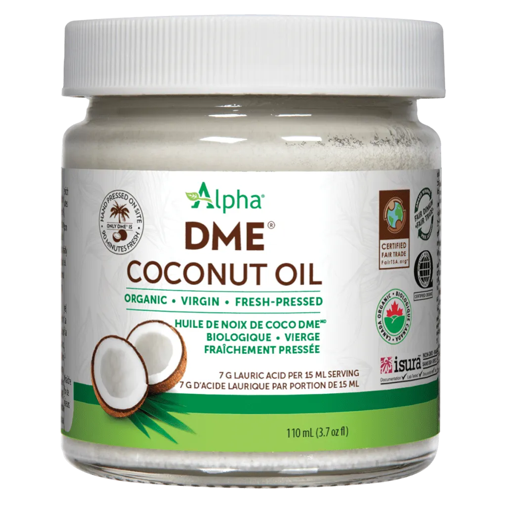 Alpha® DME™ Organic Virgin Coconut Oil Liquid