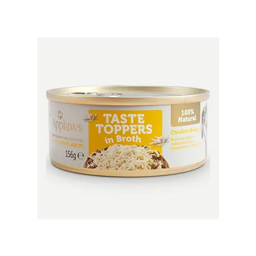 Applaws Taste Toppers in Broth with Chicken 12x156g