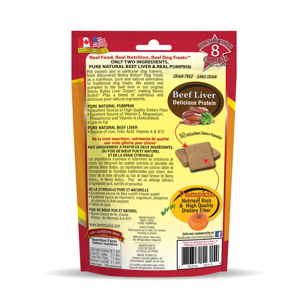 Benny Bully's Beef Liver Plus Pumpkin