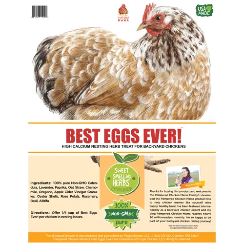 Best Eggs Ever! (TM) Nesting Herbs For Pet Chickens: 20 ounces