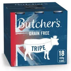 Butchers Grain Free Tripe Mix Cans 18x400g