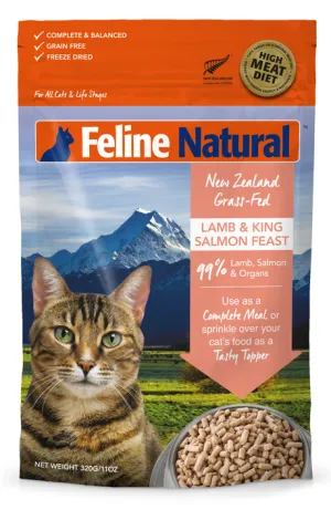 Feline Natural Freeze-Dried Lamb & Salmon