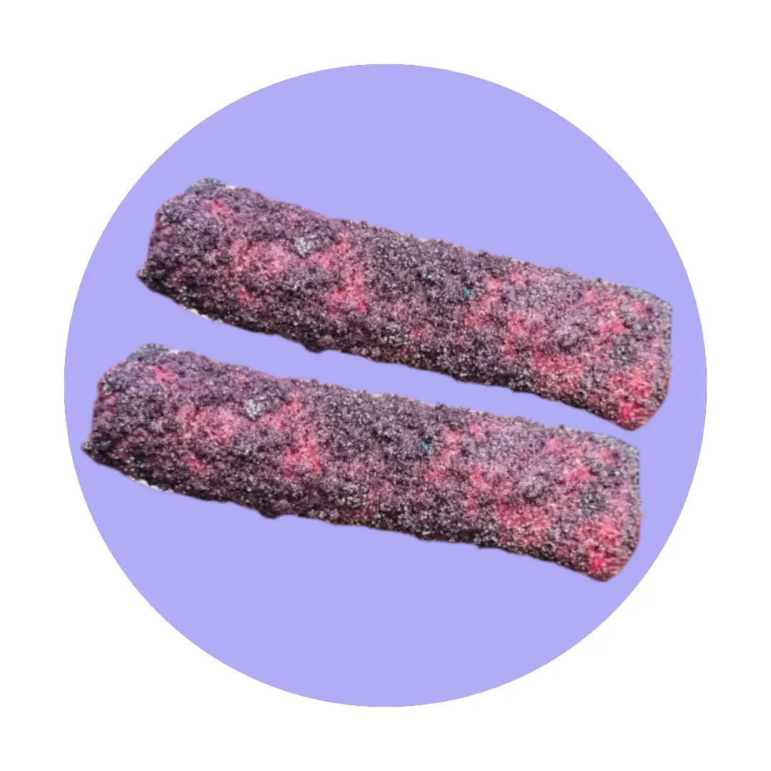 Freeze Dried Fruity Martian Logs (Fruit Roll-Ups)