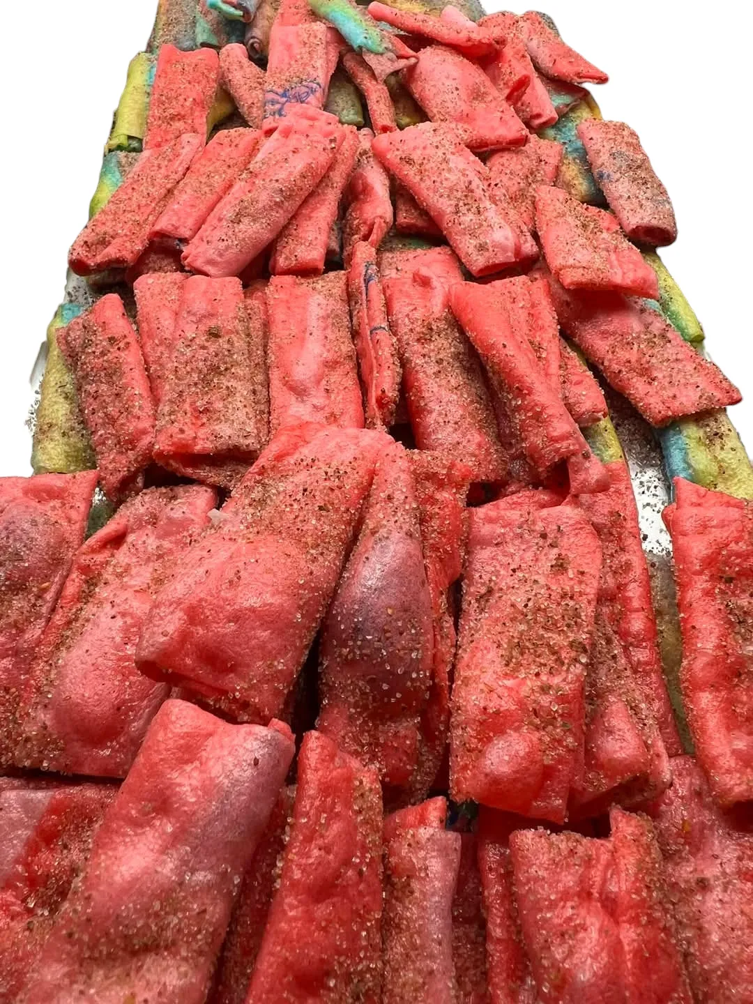 Freeze Dried Fruity Martian Logs (Fruit Roll-Ups)