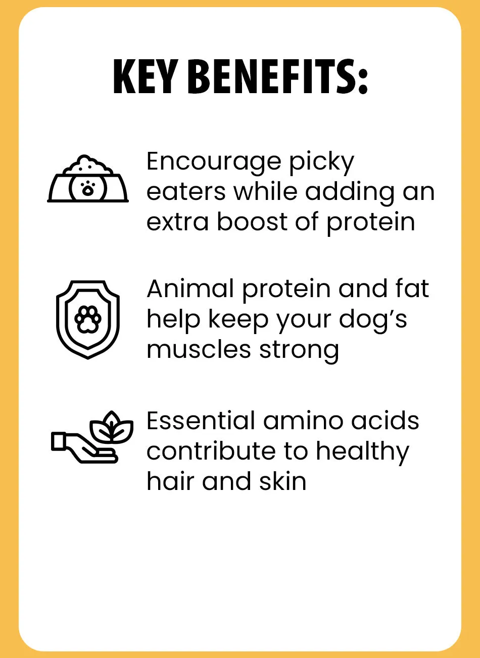 Freeze Dried Protein Topper Beef   Chicken Bundle (8oz)