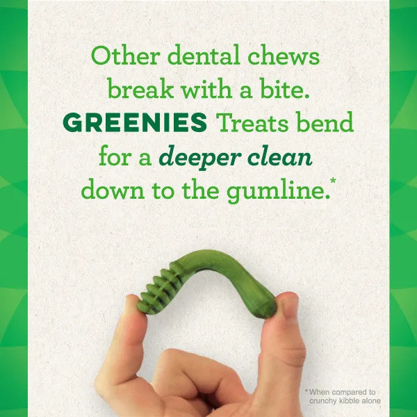 GREENIES Teenie Original Natural Dog Dental Care Chews Oral Health Dog Treats