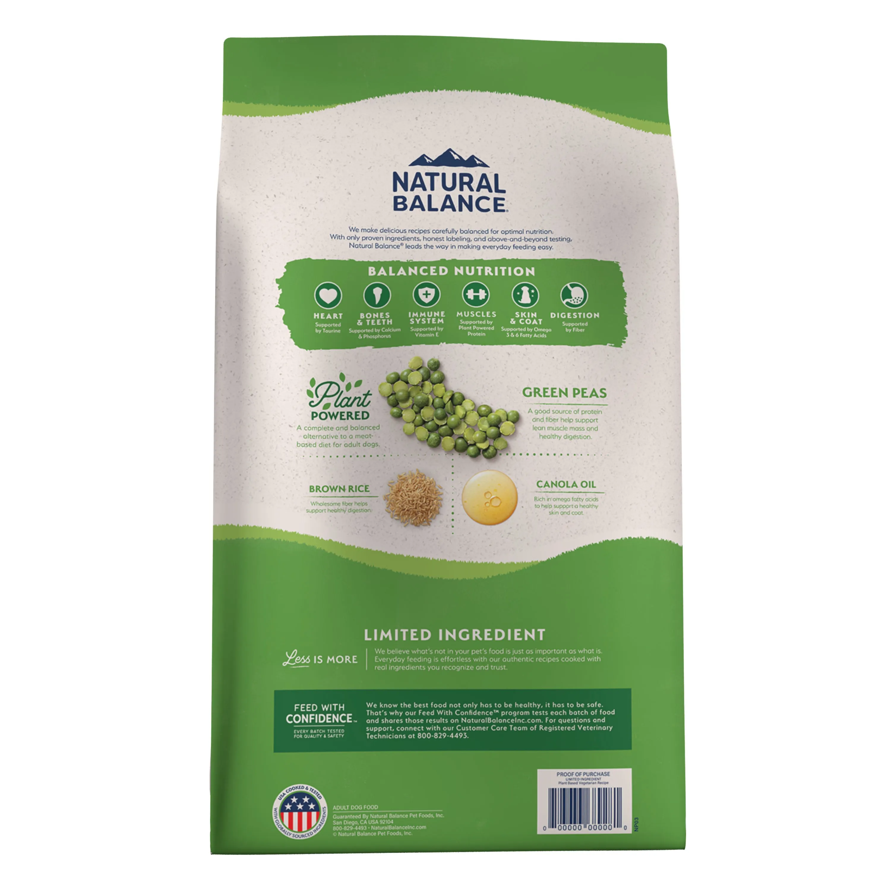 Natural Balance® Limited Ingredient Vegetarian Recipe Dry Dog Food