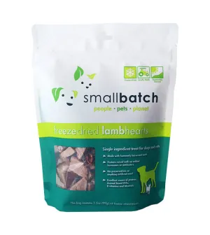 Small Batch Freeze Dried Lamb Hearts Cat & Dog Treats