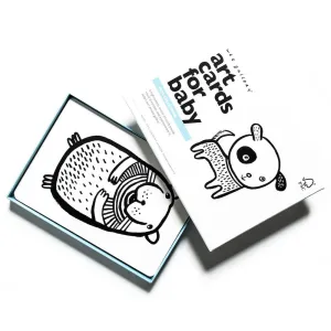Wee Gallery Art Cards For Baby - Pets Collection