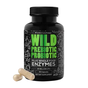 Wholesale Case of 10 - Wild Prebiotic & Probiotic with Digestive Enzymes